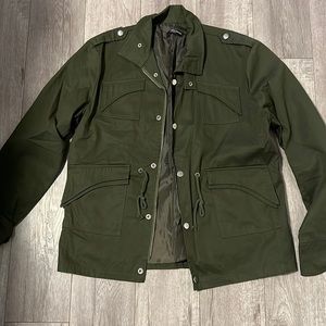 MENS NWOT Men’s Large Army Green Bomber Jacket